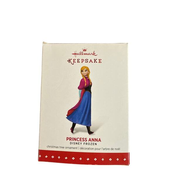 HALLMARK 2015 PRINCESS ANNA ornament - NEW IN BOX - Picture 1 of 4